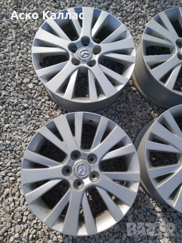 5x114.3.17.цола. 7j ET60 оргинални Mazda, снимка 2 - Гуми и джанти - 51836127