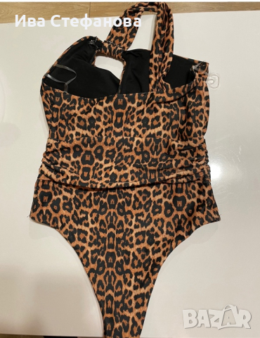Нов луксозен цял леопардов бански Balli colection  костюм , снимка 7 - Бански костюми - 36514186