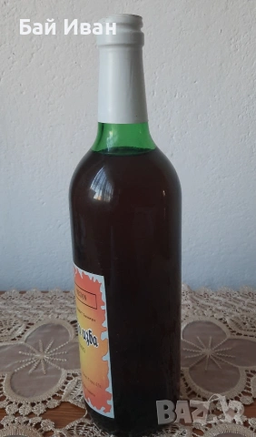 Старо колекционерско бяло полусухо вино МАНАСТИРСКА ИЗБА -32 ГОДИШНО ! , снимка 5 - Колекции - 53862016