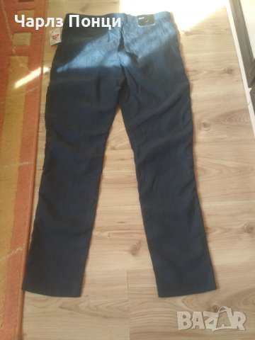 Мъжки ленен панталон HM, снимка 4 - Панталони - 40070343