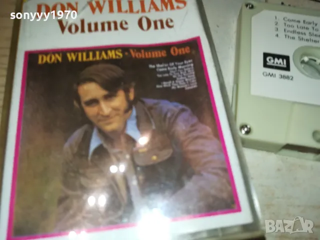 DON WILLIAMS-ORIGINAL TAPE 2212241014, снимка 5 - Аудио касети - 48431076