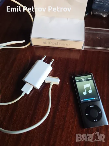 ⭐⭐⭐ Apple iPod nano 5th Generation (8GB, Model A1320) – Черен / Slate