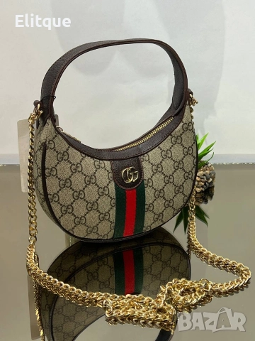 чанти GUCCİ OPHİDA MİNİ ➡️20cm ⬇️14cм, снимка 7 - Чанти - 52908279