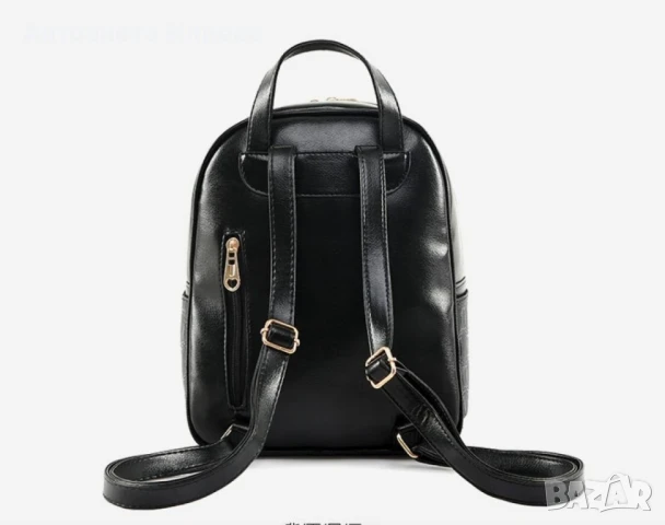 Комплект раница и 3 чантички / Цвят: Черен, снимка 5 - Раници - 50979947
