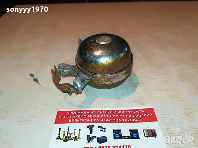 РЕТРО ЗВЪНЕЦ ВНОС шВЕИЦАРИЯ 0703221747, снимка 9 - Антикварни и старинни предмети - 36025971