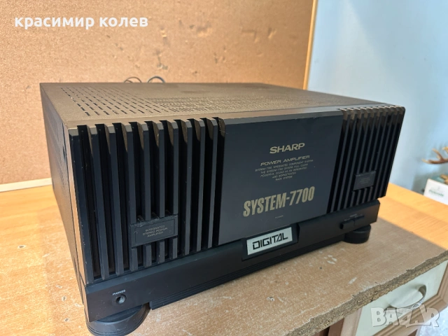крайно стъпало "SHARP System 7700", снимка 3 - Ресийвъри, усилватели, смесителни пултове - 53756371