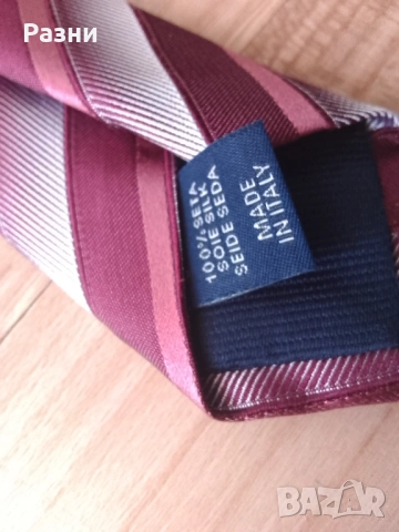 Нова копринена вратовръзка Tomy Hilfiger (Made in Italy), снимка 3 - Други - 53845067