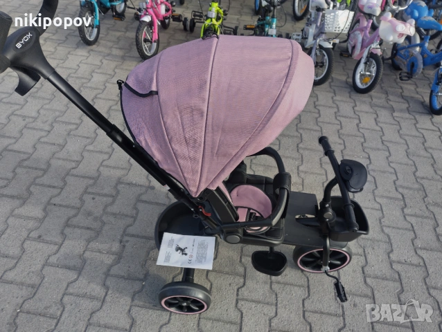 BYOX Детска триколка SUMMER розов, снимка 2 - Детски велосипеди, триколки и коли - 53564565