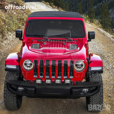 60W COMBO Диоден Фар, Диоден фар за джипове, трактори, мотокари и др., снимка 3 - Аксесоари и консумативи - 40394918