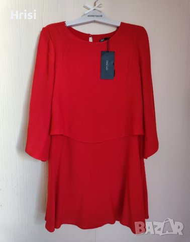 Нова червена рокля ZARA