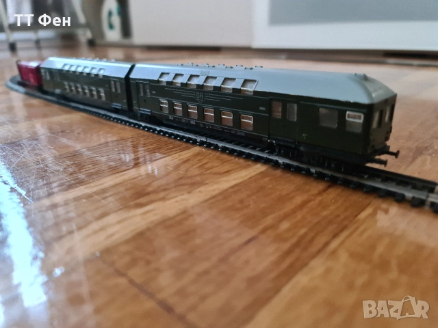 Електрическо Влакче с локомотив и вагони Пико ТТ / Влакчета Piko TT, снимка 9 - Влакчета, самолети, хеликоптери - 52593669