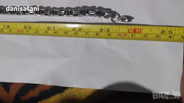 Ланци медицинска стомана и посребрени, снимка 14 - Колиета, медальони, синджири - 48562000