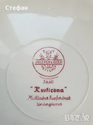 Порцеланова чиния Villeroy & Boch Rusticana , снимка 5 - Антикварни и старинни предмети - 48083340