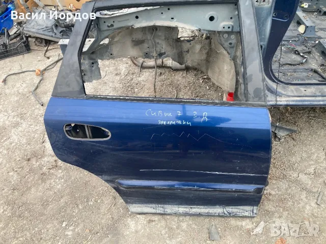 Задна Дясна Врата за Хонда Сивик 7 / Honda Civic 7 / 