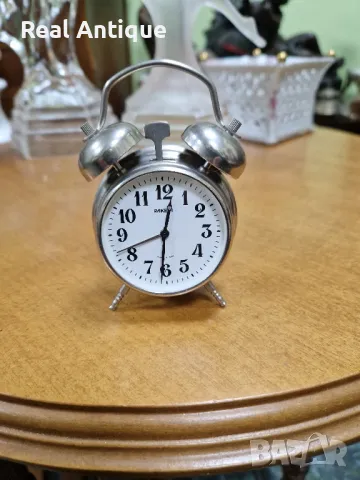 Рядък антикварен колекционерски руски будилник Ракета , снимка 1