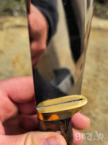 Ръчно изработен нож Орех , снимка 10 - Ножове - 52322880