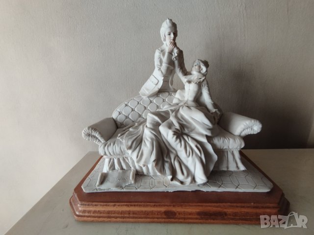 статуетка,фигура-бароков мотив, снимка 1 - Други ценни предмети - 41977995