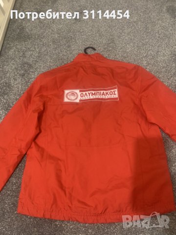 Нови Детски Якета Детско Яке ПУМА на  fc olympiacos за момчета размер 148 - 152 см., снимка 5 - Детски якета и елеци - 41819860