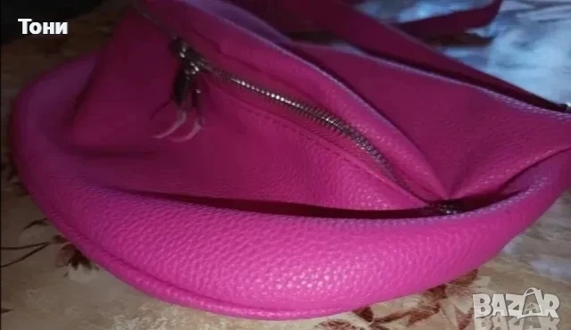GINA BENOTTI Нова Кожена Дамска Чанта , снимка 6 - Чанти - 53729468