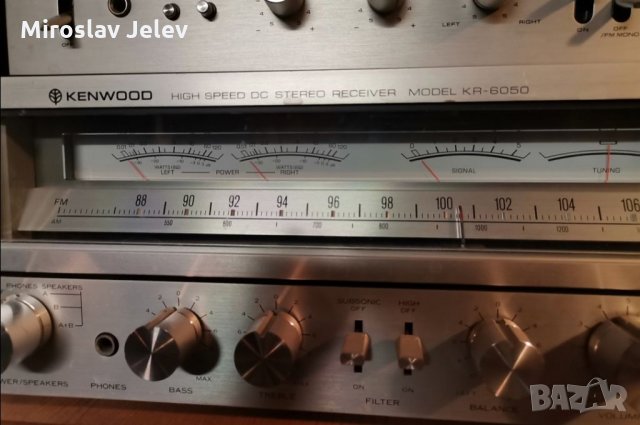 Kenwood kr 6050, снимка 5 - Ресийвъри, усилватели, смесителни пултове - 34397884
