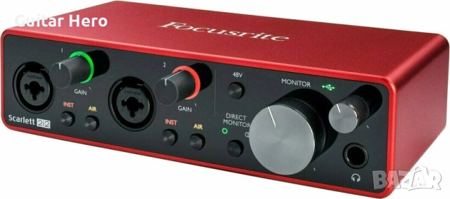 Focusrite Scarlett 2i2 3rd Generation USB Аудио интерфейс, снимка 4 - Други - 53100117