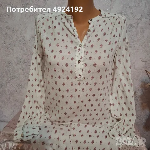 Дамска Риза с удължен модел, снимка 2 - Ризи - 56107614