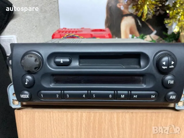 Радио Касетофон. Mini Cooper. Мини Купър. 