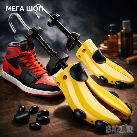 Комплект 2 броя Разширители за обувки , Размер 40-47, Регулируеми по дължина и ширина, снимка 2 - Други стоки за дома - 53870272