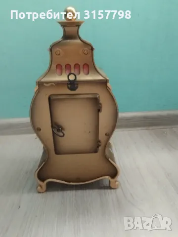 Каминен часовник в бароков стил, снимка 5 - Други ценни предмети - 47408690