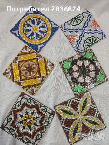Подложки за чаши, снимка 7 - Декорация за дома - 55878792