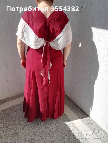 ожициална рокля ХЛ облечана виднъж, снимка 3 - Рокли - 41582222