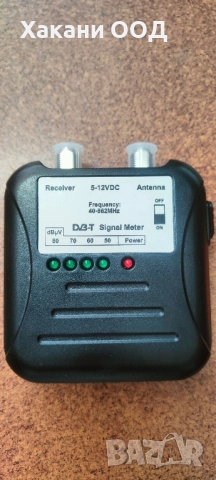 У-во за измерване на DVB-T сигнал Ефирна ТВ