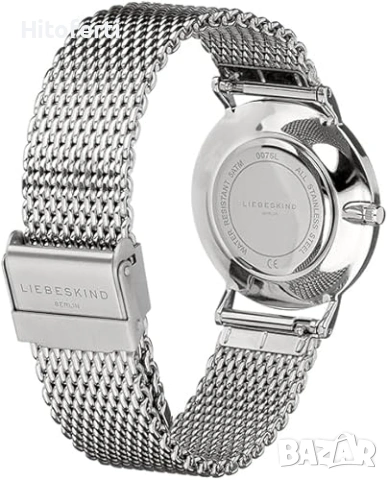 Liebeskind Berlin – Дамски аналогов кварцов ръчен часовник с каишка от неръждаема стомана, снимка 2 - Дамски - 53818612