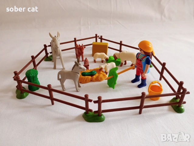 Playmobil Country комплект 6133 "Animal pasture" от 2015 година, снимка 4 - Конструктори - 52615671