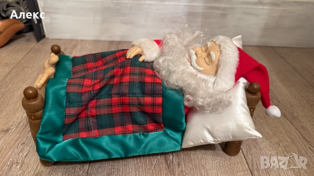 Хъркащ Интерактивен Дядо Коледа– 1994г, снимка 4 - Декорация за дома - 52681093