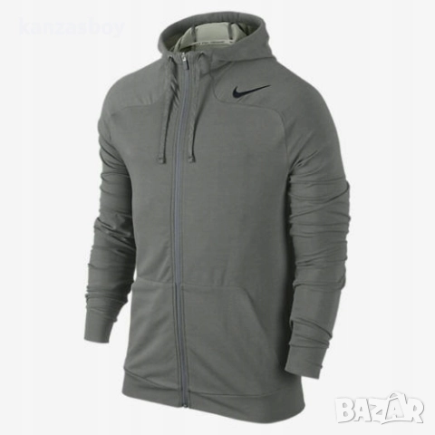 Nike Dri Fit Touch Training FZ Hoodie Fleece - страхотно мъжко горнище С