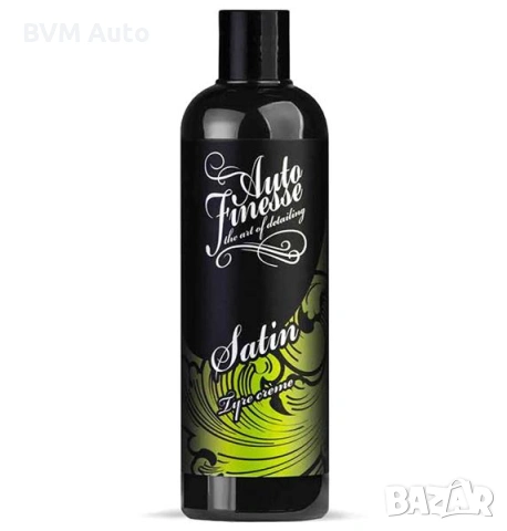 Auto Finesse Satin Tire Creme Dressing – кремообразен импрегнатор за гуми с регулируем финиш, 500 ml