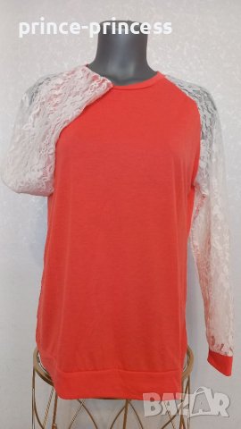 Дамска блуза с дантела 