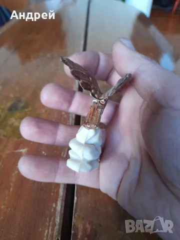 Стара фигурка Орел, снимка 4 - Други ценни предмети - 48768061