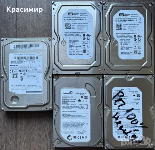 3.5” HDD дискове, снимка 2 - Твърди дискове - 56347366