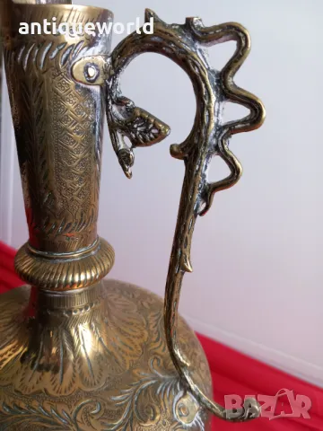 Стар Персийси Съд , Кана  с Позлата, снимка 2 - Антикварни и старинни предмети - 49219211