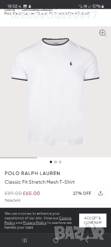 Тениска Ralph Lauren M, снимка 6 - Тениски - 51648995