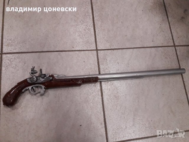 Две кремъчни пушки, пистолет, пищов, пушка, снимка 8 - Колекции - 35682234