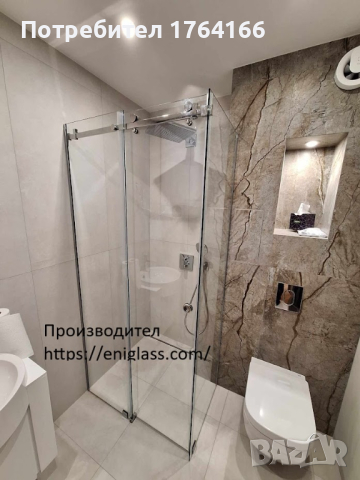 Стационарни душ кабини /тип параван