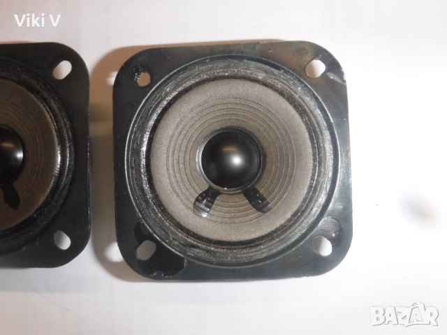 GRUNDIG  високи 70х70 мм 8 ома, снимка 2 - Тонколони - 52788268