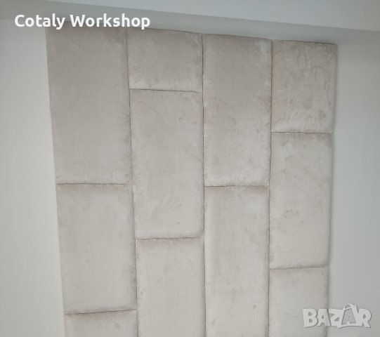 Меки стенни панели Табла за легло Тапициран стенен панел, снимка 7 - Други - 42267441