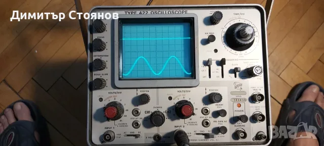 Осцилоскоп Tektronix 422, снимка 4 - Друга електроника - 55969165