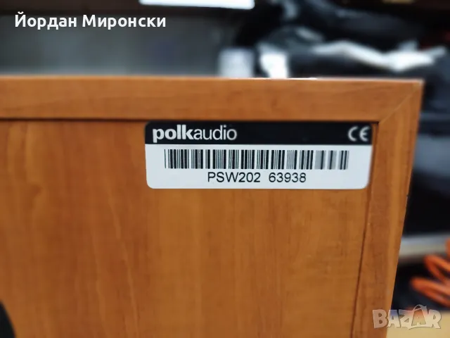 Polk Audio PSW202  лично предаване , снимка 5 - Тонколони - 49390311