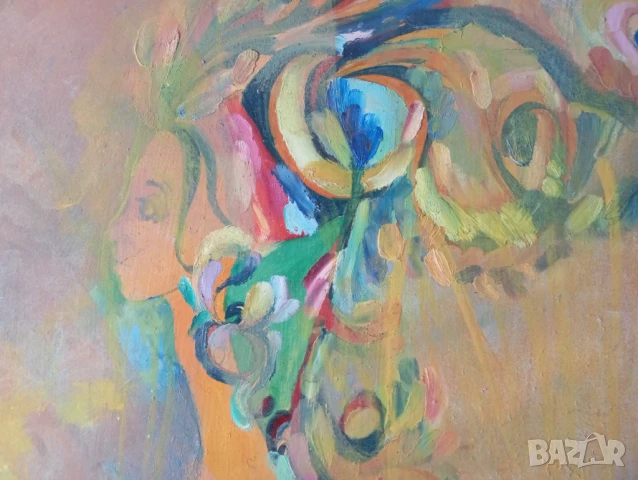 Картина - абстракция, снимка 3 - Картини - 51429899