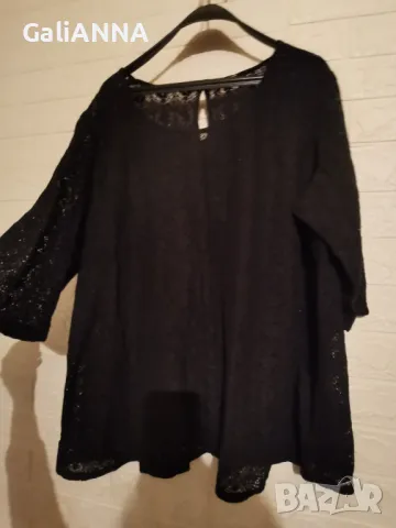 СТРАХОТНА ДАНТЕЛЕНА ТУНИКА 3XL-4XL, снимка 4 - Туники - 49732852